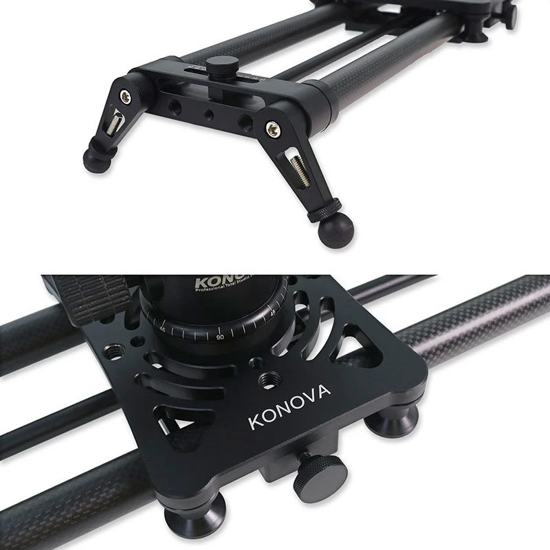 Konova P1 120cm Carbon Appareil photo Slider (w/ KMS-S2)