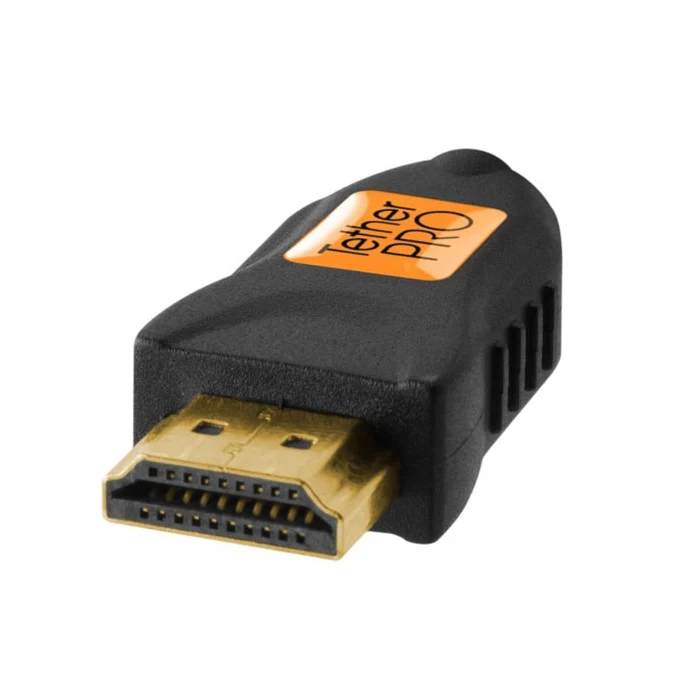 Tether Tools TetherPro HDMI Micro vers HDMI 2.0, 15' (4,6 m), Noir