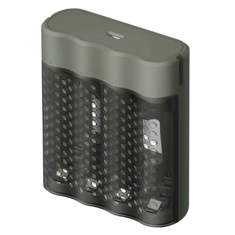 GP Chargeur de batterie USB M451 + 4x piles ReCyko AA 2600mAh + station d'accueil