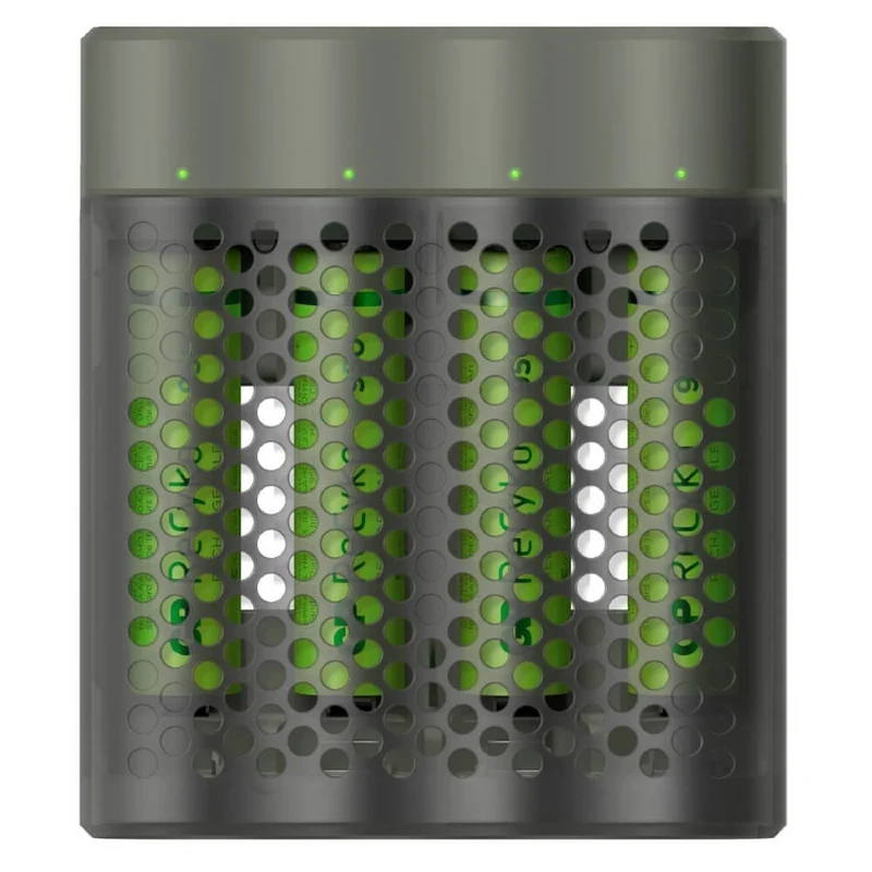 GP Chargeur de batterie USB M451 + 4x piles ReCyko AA 960mAh