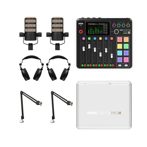 RØDE RØDECaster Pro II 2-Person Bundle