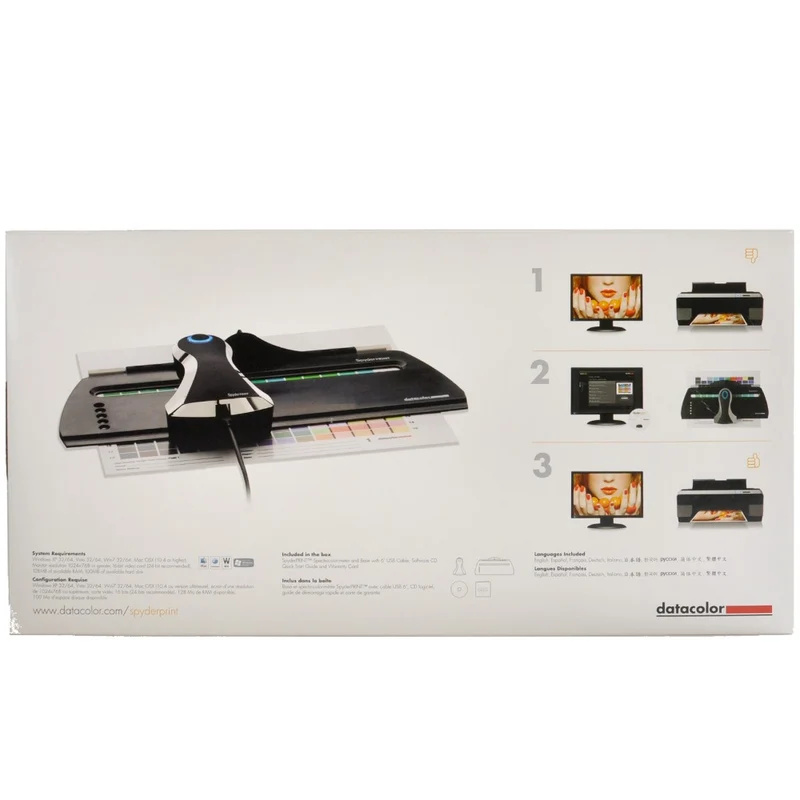 Datacolor Spyder 4 Imprimer profil couleur d'imprimante
