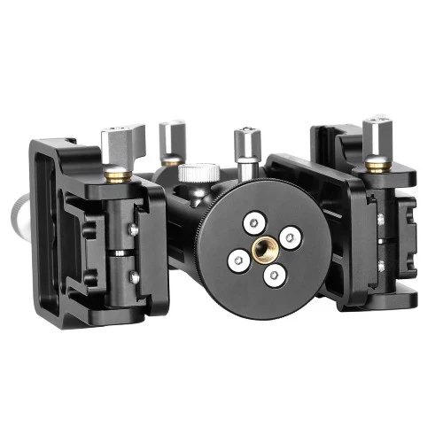 Sunwayfoto Tête de Cardan Double Incl. Plateau QR