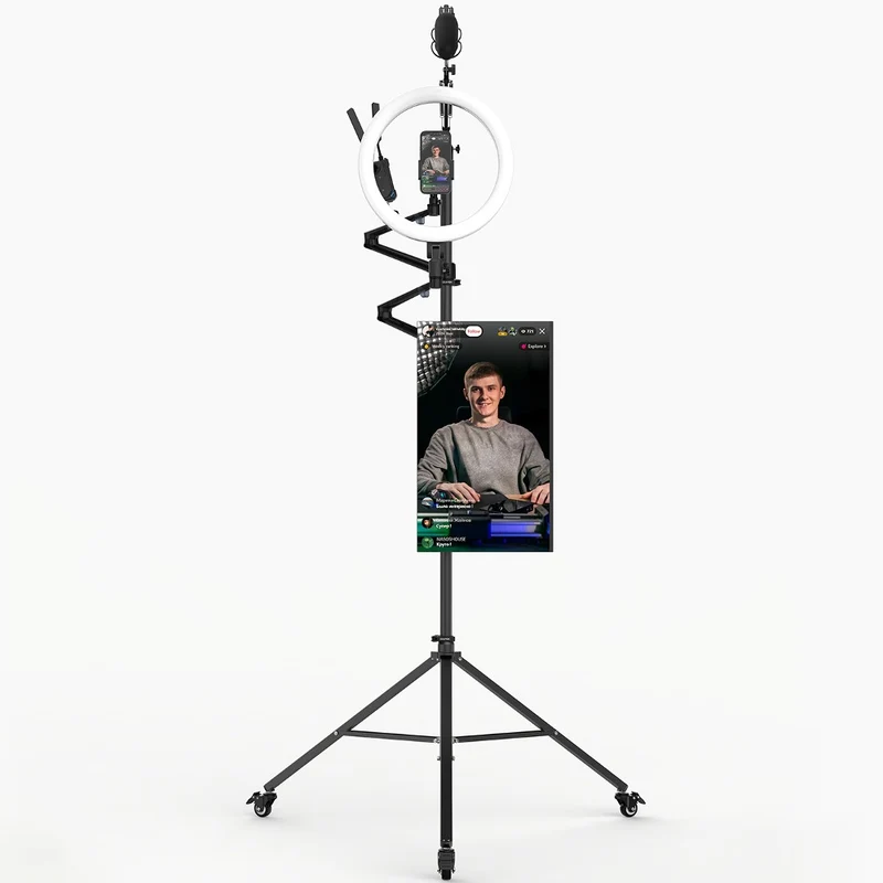 Zeapon Vlogtopus Pied universel à roulettes
