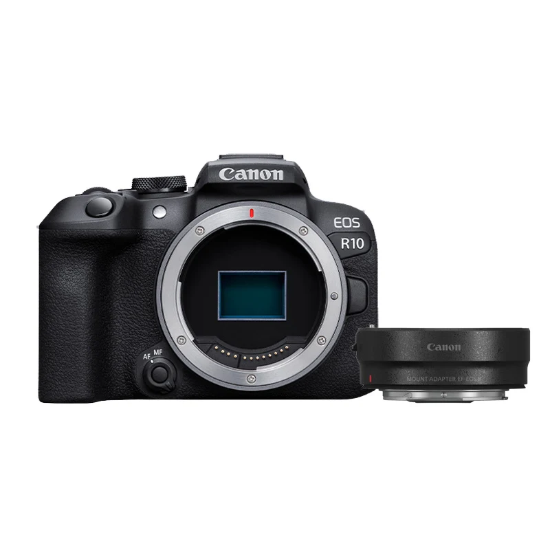 Canon EOS R10 boîtier + adaptateur EF - RF