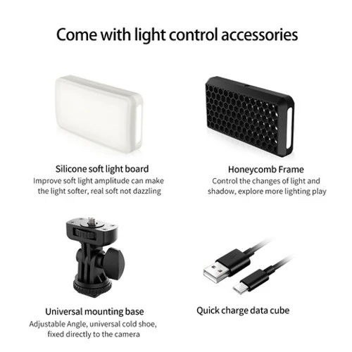 Ulanzi VIJIM U-VL196 RGB Lampe le Caméra