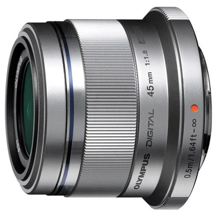 Olympus M.Zuiko Digital 45mm f/1.8 Argent