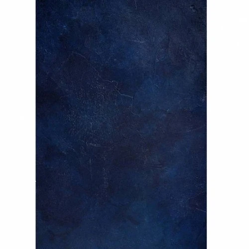 Bresser Fond en coton -80x120cm- Bleu jean