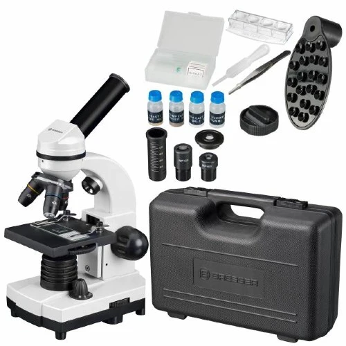 Bresser Biolux SEL Microscope d'étudiant