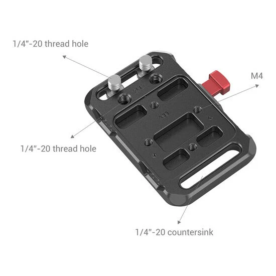 SmallRig 2987 Mini V-Mount Batterie Plate