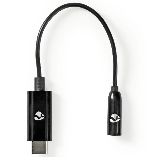 Nedis USB-C Mâle vers 3,5mm Femelle 0,15 m noir