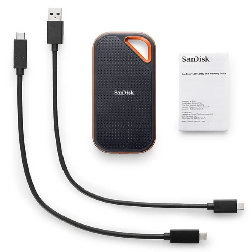 SanDisk Disque SSD portable 1 To Extreme Pro V2