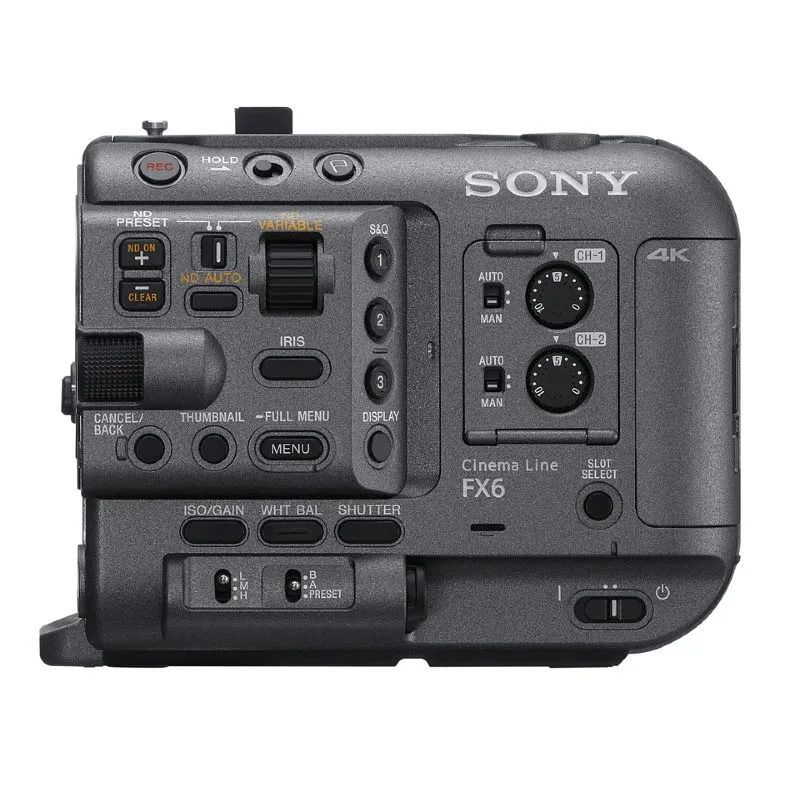 Sony Cinema Line FX6 Boîtier Nu (ILMEFX6VDI.EU)