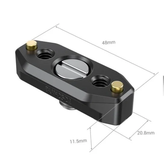Smallrig Rail OTAN avec vis de positionnement ARRI 48mm BUN2521