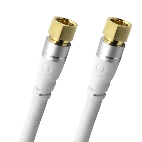 Oehlbach SL Câble SAT (F-PLUG) 1.5m Blanc