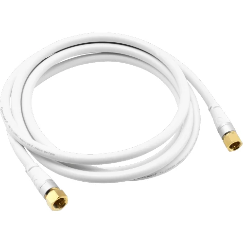 Oehlbach SL Câble SAT (F-PLUG) 1.5m Blanc