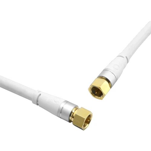 Oehlbach SL Câble SAT (F-PLUG) 1.5m Blanc