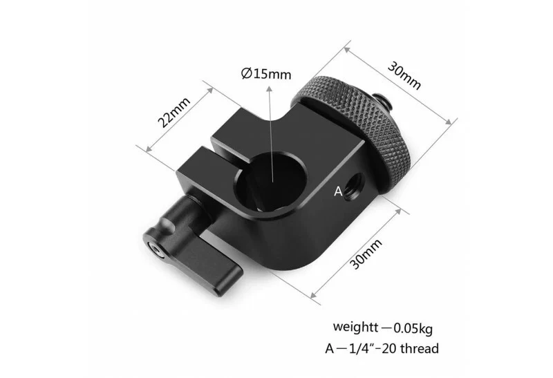 Smallrig Single RailBlock 860