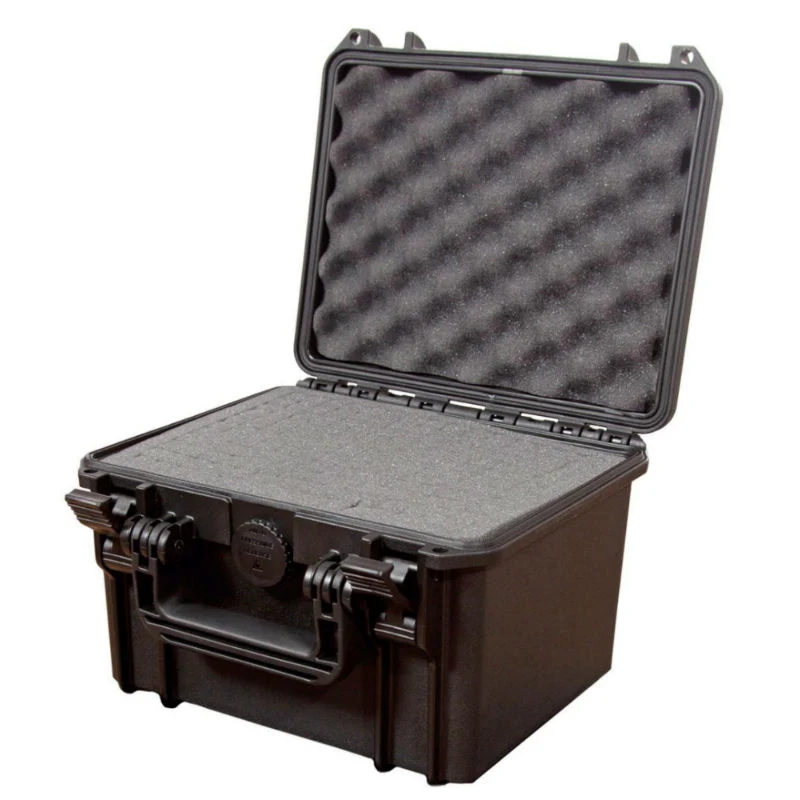 WCS Protection 235 H155 Valise noire avec de la mousse à picots