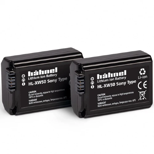 Hähnel HL-XW50 Ultra Double Pack - Sony NP-FW50