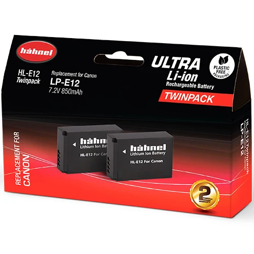 Hähnel HL-E12 Ultra Double Pack - Canon LP-E12