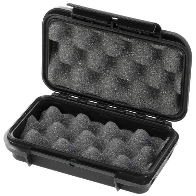 WCS Protection 001 Valise noire, avec mousse à pointes