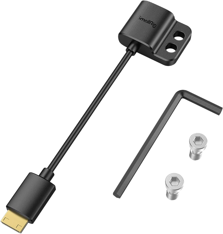 SmallRig Ultra Slim 4K HDMI Adaptateur Câble (C To A) 3020