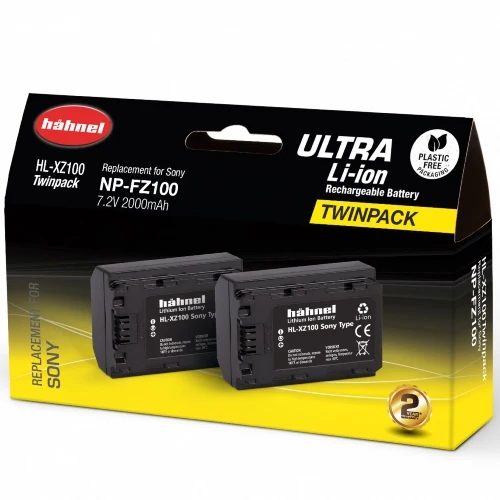 Hähnel HL-XZ100 Ultra Double Pack - Sony NP-FZ100