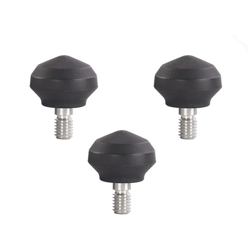 Leofoto 19mm pieds de trépied en caoutchouc de rechange 3x