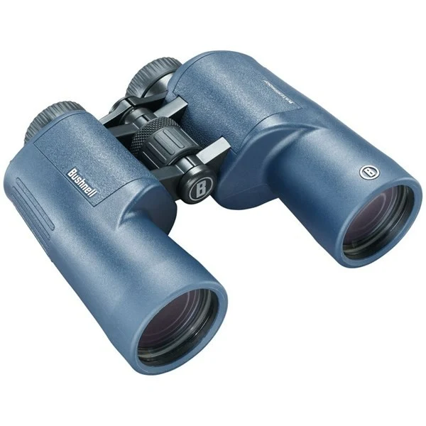 Bushnell H2O 2 7x50 Bleu Foncé Porro, FMC, WP/FP, Twist Up Eyecups