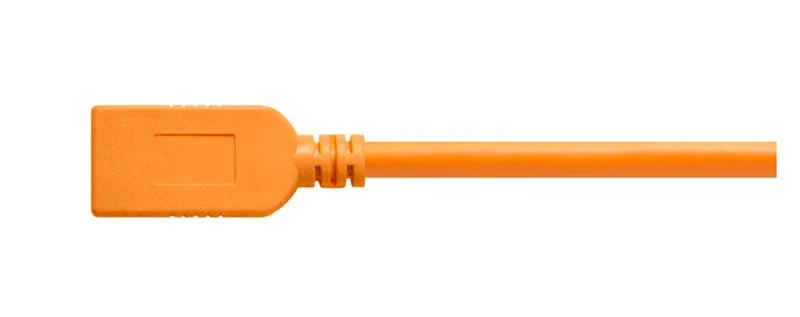 Tether Tools TetherPro USB-C Câble Rallonge Femelle vers USB 4,6 m Orange