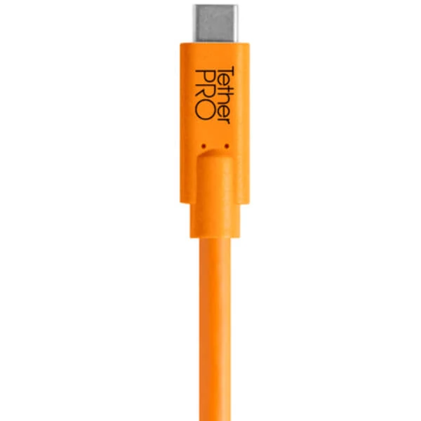 TetherTools TetherPro USB-C vers Mini-B 5 Broches 4,6 M Orange
