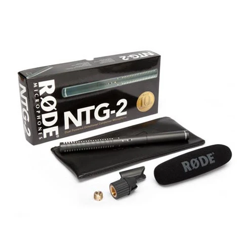 RØDE NTG-2 Micro Long et Droit