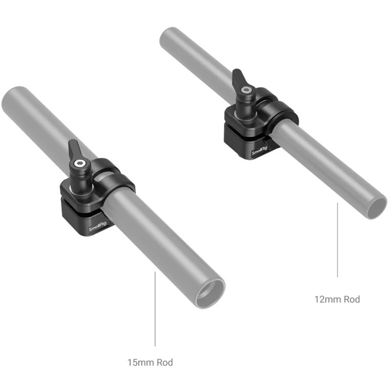 SmallRig 3598 Pince à tige simple 12mm/15mm pour cage Panasonic GH6