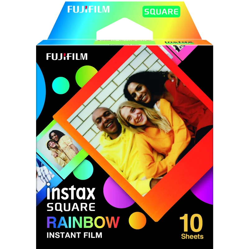 Fujifilm INSTAX SQUARE 10 Film Arc-en-ciel