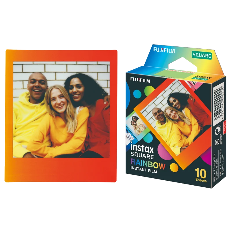 Fujifilm INSTAX SQUARE 10 Film Arc-en-ciel