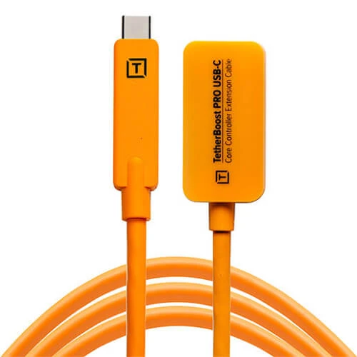 Tether Tools Câble d'extension de contrôleur principal USB-C TetherBoost Pro - orange