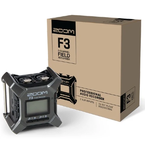 Zoom F3 MultiTrack Field Enregistreur pour l'enregistrement sonore