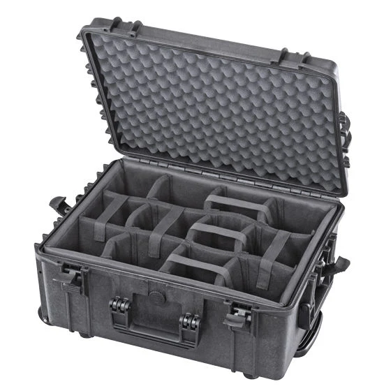 WCS Protection 540TR H245 Mallette Avec Séparateurs Noir