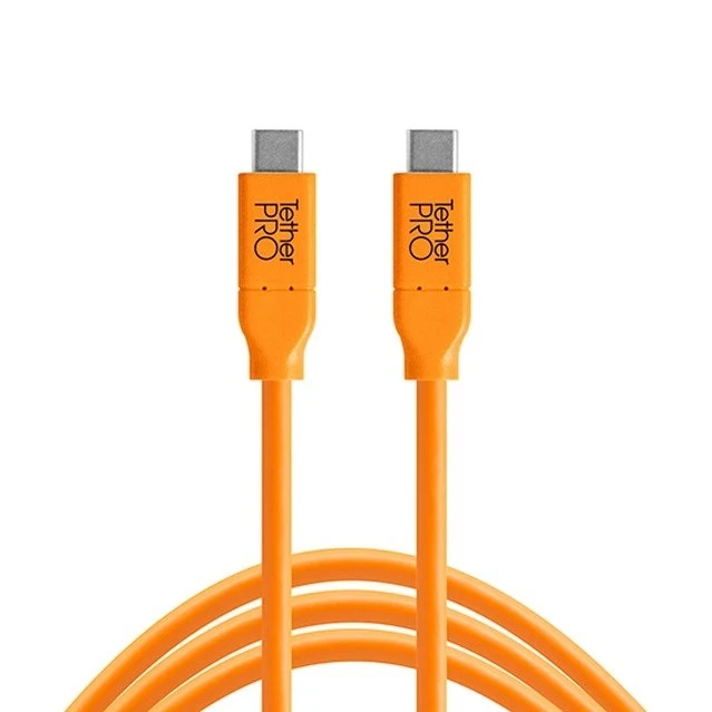 Tether Tools TetherPro USB-C To USB-C 4,6 m Orange