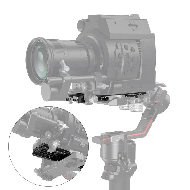 SmallRig Plaque de dégagement rapide étendue DJI RS 2 3031