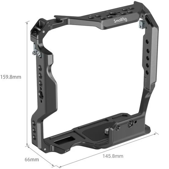 SmallRig 3594 Cage pour Sony Alpha 7S III/Alpha 7 IV/Alpha 7R IV/Alpha 1 avec poignée de batterie VG-C4EM
