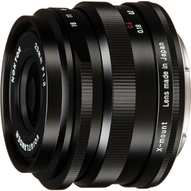 Voigtländer Nokton 1,2/23mm X-Mount, noir