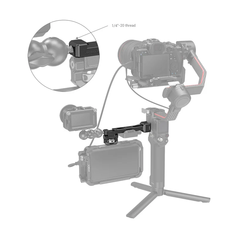 SmallRig monitor monture 3026 pour DJI RS 2/RSC 2