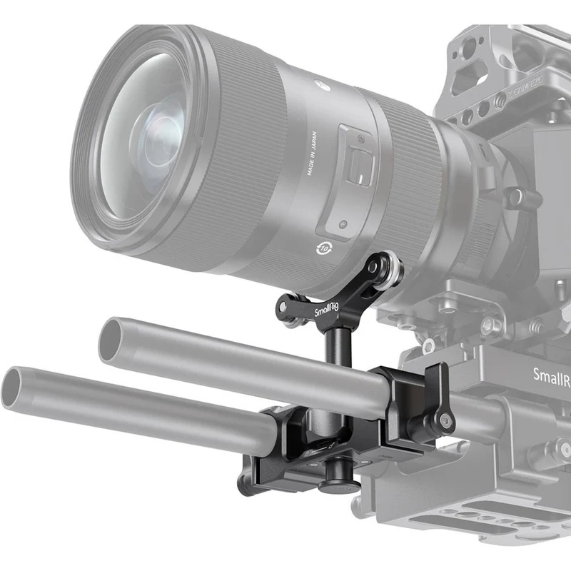 SmallRig 2727 Support d'objectif universel pour tige LWS de 15mm