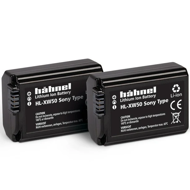 Hähnel HL-XW50 Double Pack - Sony NP-FW50