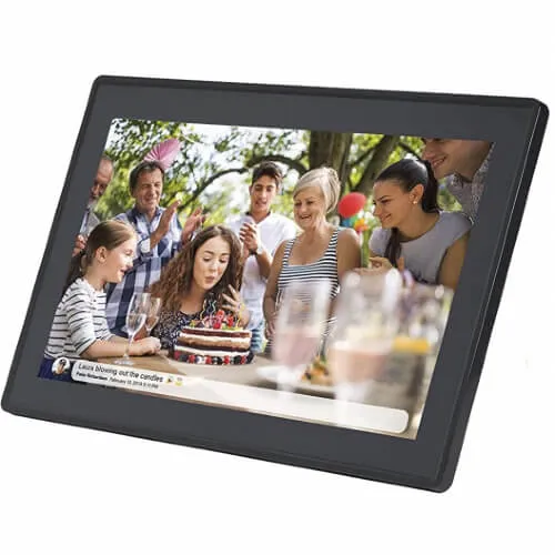 Braun DigiFrame 1518 WiFi 15,6 " Noir 8 Go