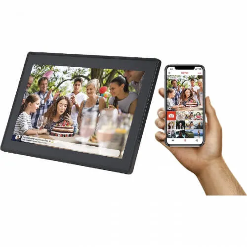 Braun DigiFrame 1518 WiFi 15,6 " Noir 8 Go