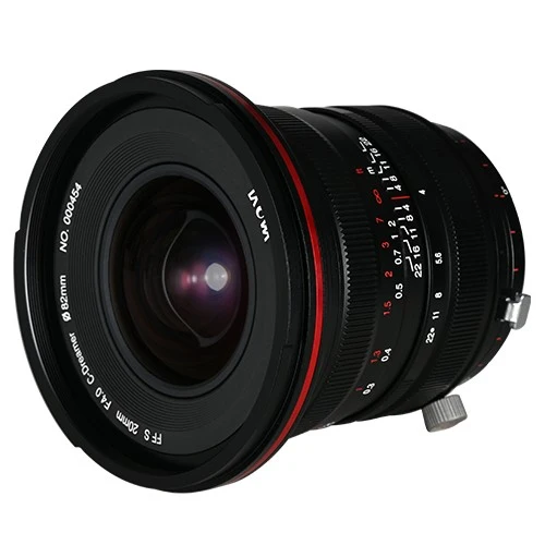 Laowa 20mm f/4.0 Zero-D Shift Objectif - Fuji GFX