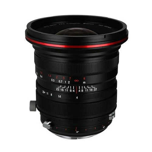 Laowa 20mm f/4.0 Zero-D Shift Objectif - Fuji GFX